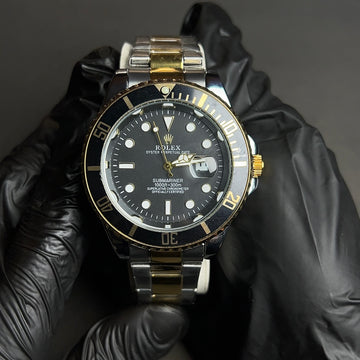 Rolex Submariner Black Dial Two-Tone Gold with Date