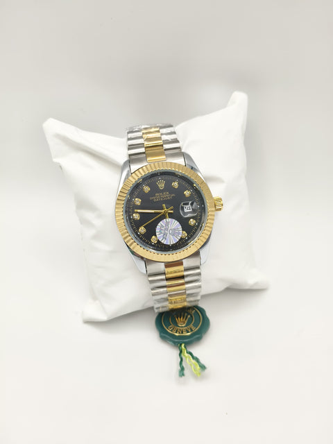 Rolex Stone Dial Men's Watch - With Twotone