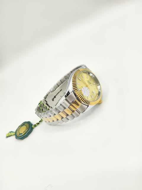 Rolex Stone Dial Men's Watch - With Twotone