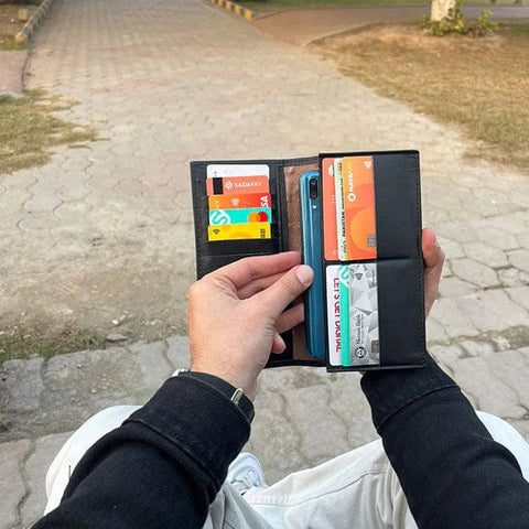 Genuine Cow Leather Wallets for Men & Women