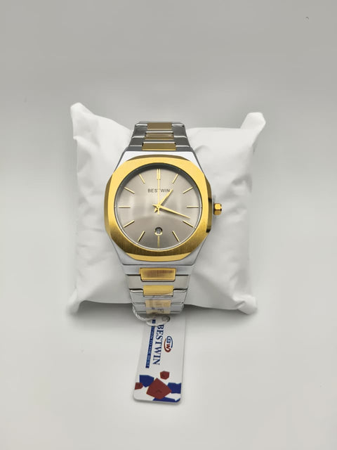 BESTWIN 813 Luxury Brand Trend Men's Wrist Watch Stainless Steel