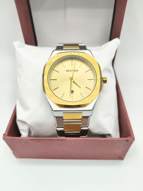 BESTWIN 813 Luxury Brand Trend Men's Wrist Watch Stainless Steel